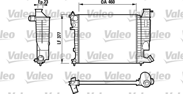 Radiateur Valeo 732534