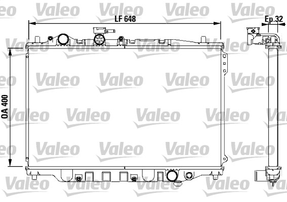 Valeo Radiateur 732538