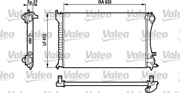 Radiateur Valeo 732567