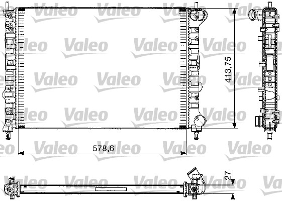 Radiateur Valeo 732582