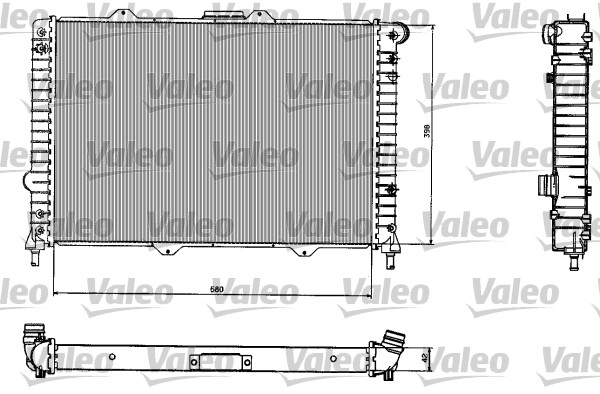 Radiateur Valeo 732584