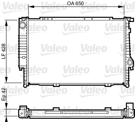 Radiateur Valeo 732593