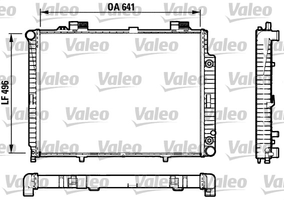 Radiateur Valeo 732601
