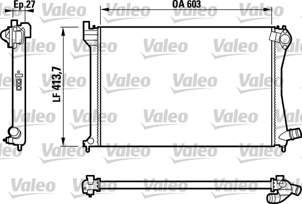 Radiateur Valeo 732617