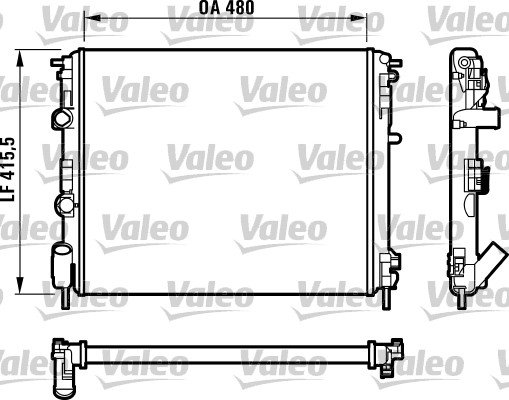 Radiateur Valeo 732720