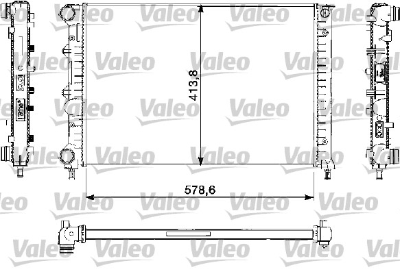 Radiateur Valeo 732730