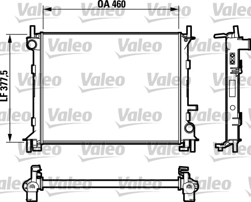 Radiateur Valeo 732731