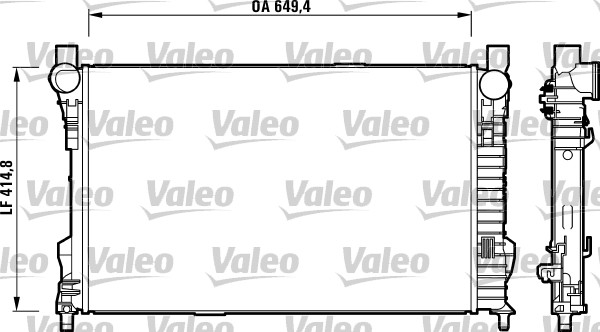 Radiateur Valeo 732742
