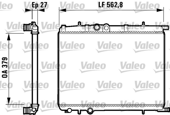 Radiateur Valeo 732909