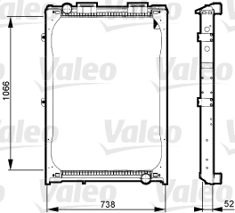 Radiateur Valeo 732972