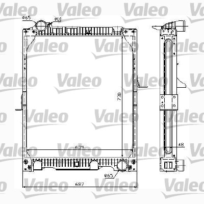 Radiateur Valeo 732991