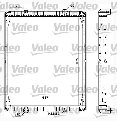 Radiateur Valeo 732998