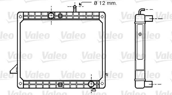 Radiateur Valeo 733421