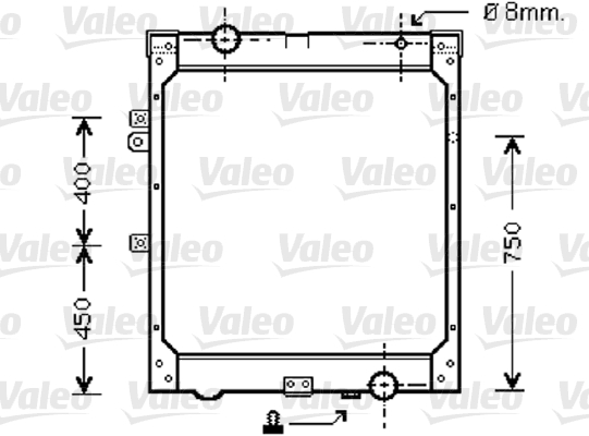 Radiateur Valeo 733426