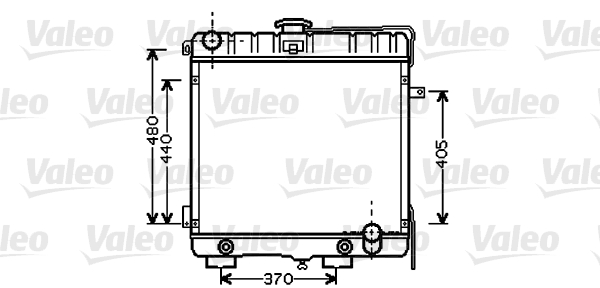 Radiateur Valeo 733432