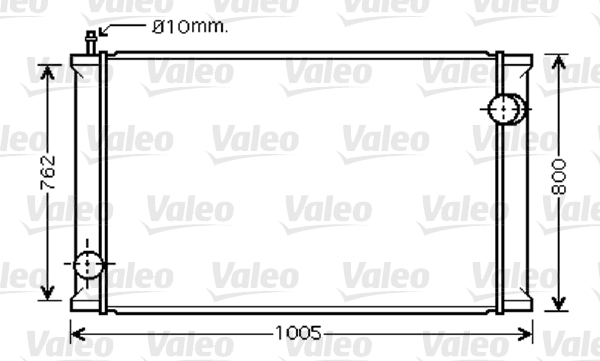 Radiateur Valeo 733440