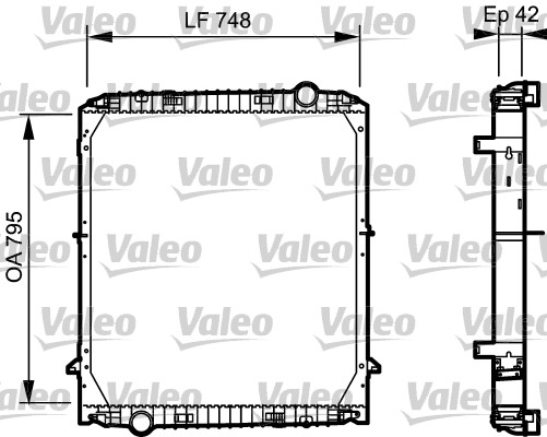 Radiateur Valeo 733486