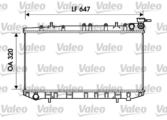 Valeo Radiateur 734155