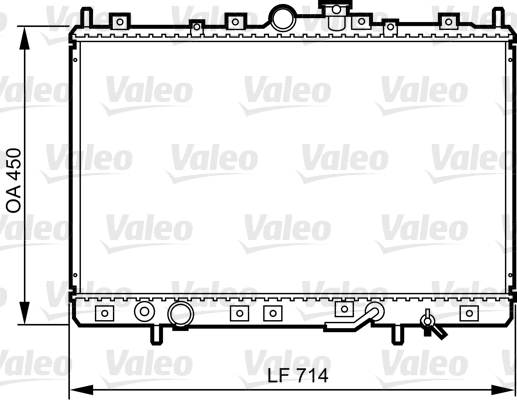Valeo Radiateur 734196