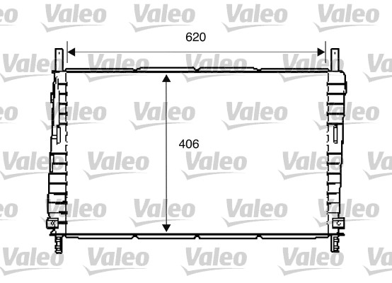 Radiateur Valeo 734286