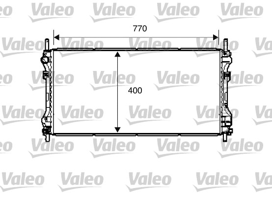 Radiateur Valeo 734291