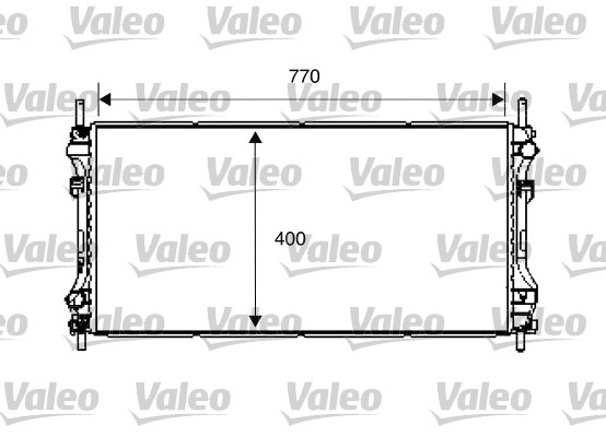 Radiateur Valeo 734292