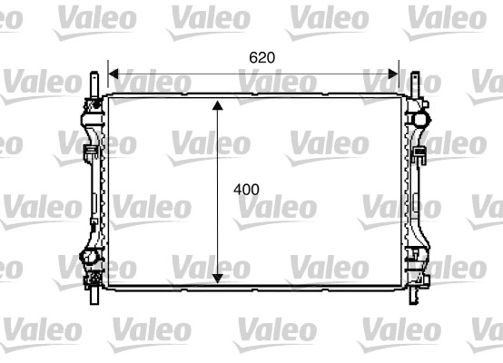 Radiateur Valeo 734293