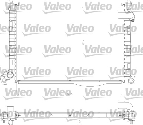 Radiateur Valeo 734327