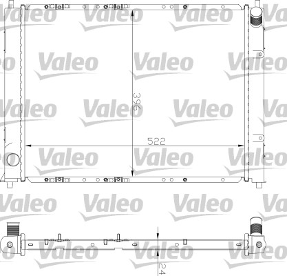 Radiateur Valeo 734354