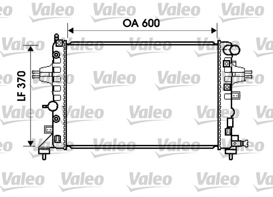 Radiateur Valeo 734381
