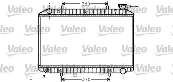 Radiateur Valeo 734426