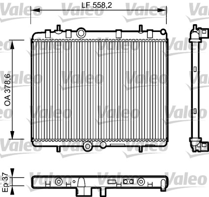 Radiateur Valeo 734463