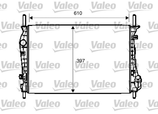 Radiateur Valeo 734696