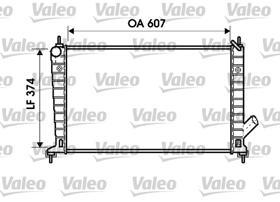 Valeo Radiateur 734714