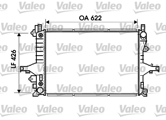 Radiateur Valeo 734720