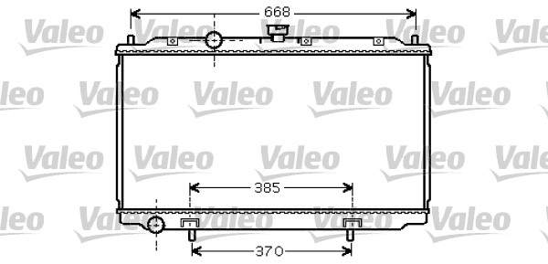 Radiateur Valeo 734737