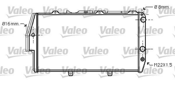 Radiateur Valeo 734738