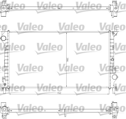 Radiateur Valeo 735043