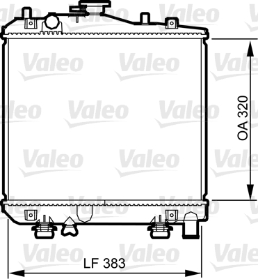 Radiateur Valeo 735079