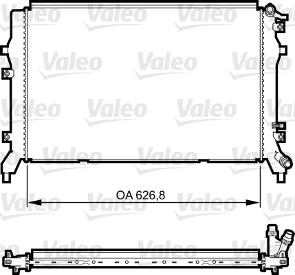 Radiateur Valeo 735375