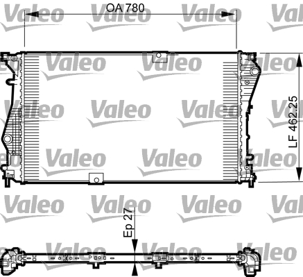 Radiateur Valeo 735599