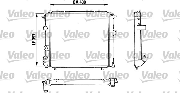Radiateur Valeo 810912