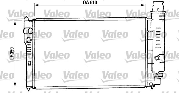 Radiateur Valeo 810955