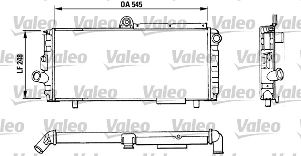 Radiateur Valeo 811010