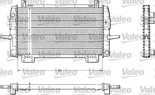 Radiateur Valeo 811048