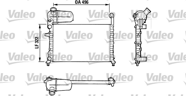 Radiateur Valeo 811070