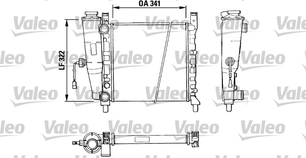 Radiateur Valeo 811386