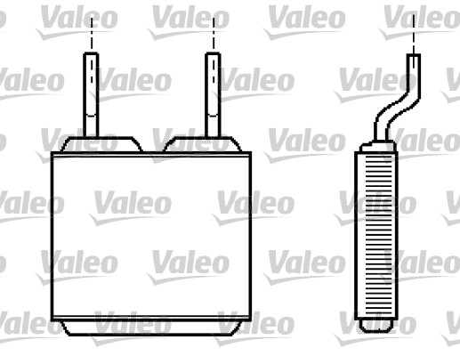 Kachelradiateur Valeo 812149