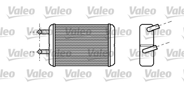 Kachelradiateur Valeo 812286