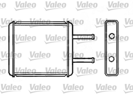 Kachelradiateur Valeo 812412